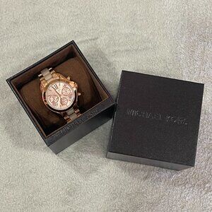 Michael Kors Watch Rose Gold with Box
